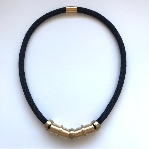 Black rope necklace - Multiple ways to wear - Picture 8 of 12
